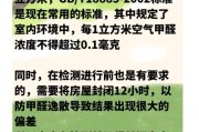甲醛指标多少是安全怎样自测甲醛是否超标 甲醛指标多少是安全怎样自测甲醛是否超标