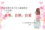青春期保健知识讲座进校园的文件,青春期保健知识