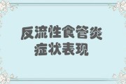 怀孕反流性食管炎症状表现有哪些反流性食管炎症状表现有哪些