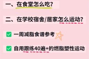 减肥攻略1月20斤减肥攻略
