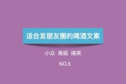 适合喝酒发朋友圈的文案诗句,适合喝酒发朋友圈的文案