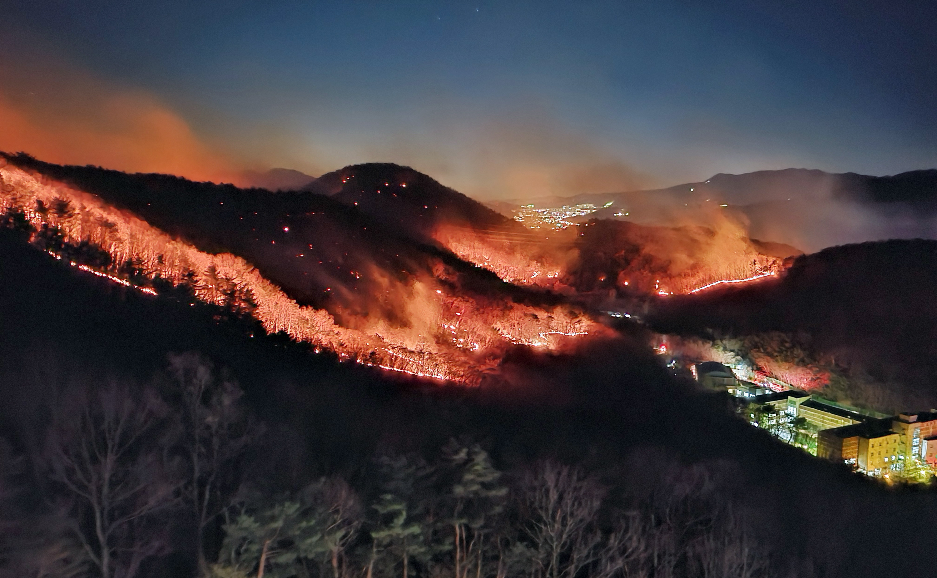 山火贲,山火