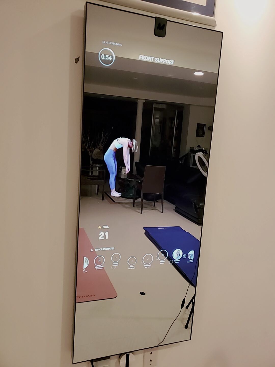 MIRROR智能健身镜mirror智能健身镜怎么样