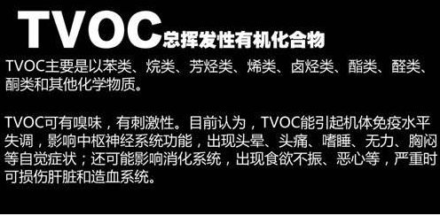 hcho和tvoc分别代表什么甲醛hcho和tvoc标准值