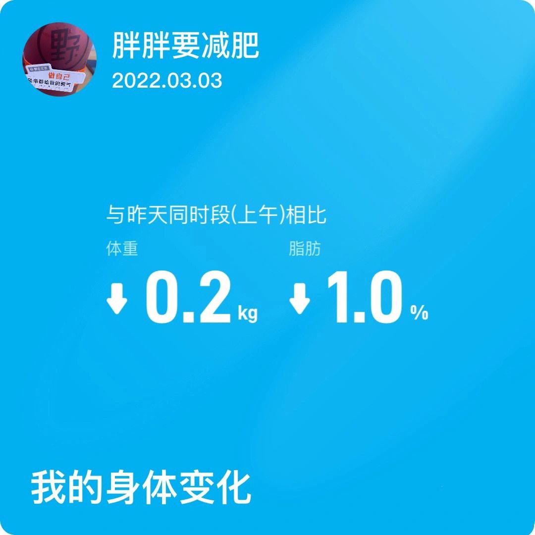 减肥打卡表减肥打卡
