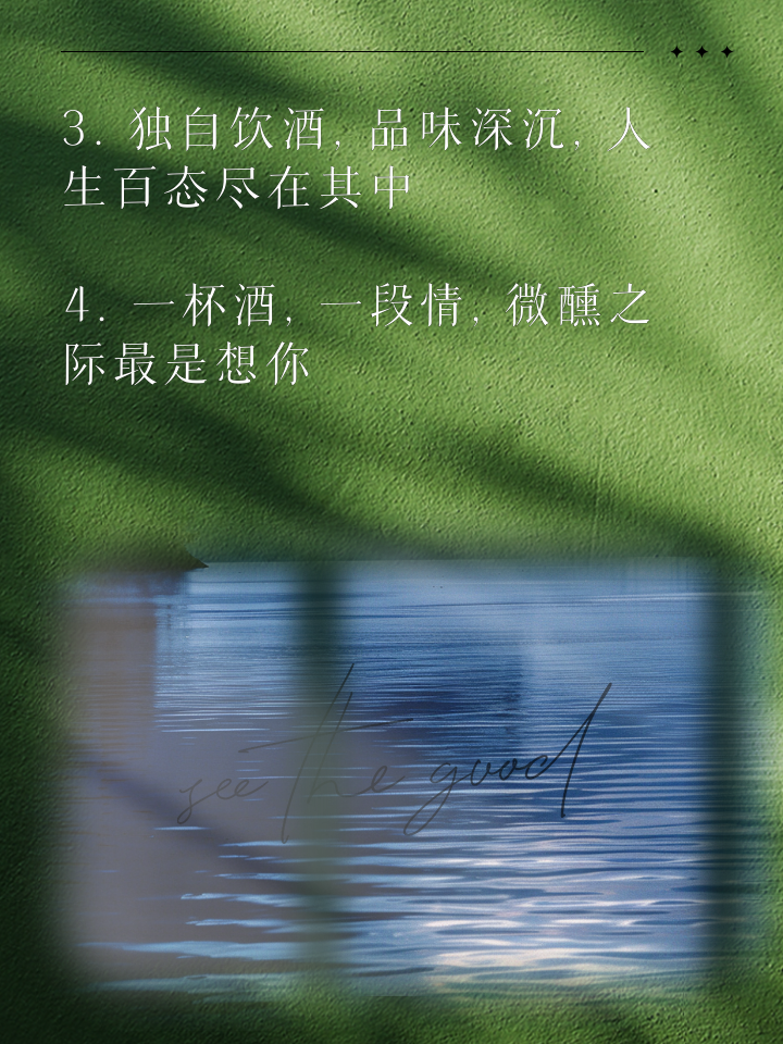 关于酒人生感悟的句子人生感悟的句子小酒