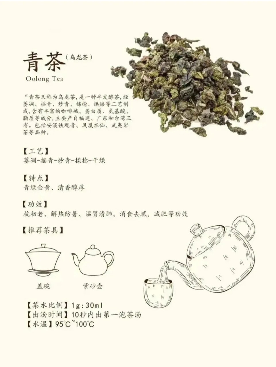 半发酵茶影响睡眠吗,半发酵茶