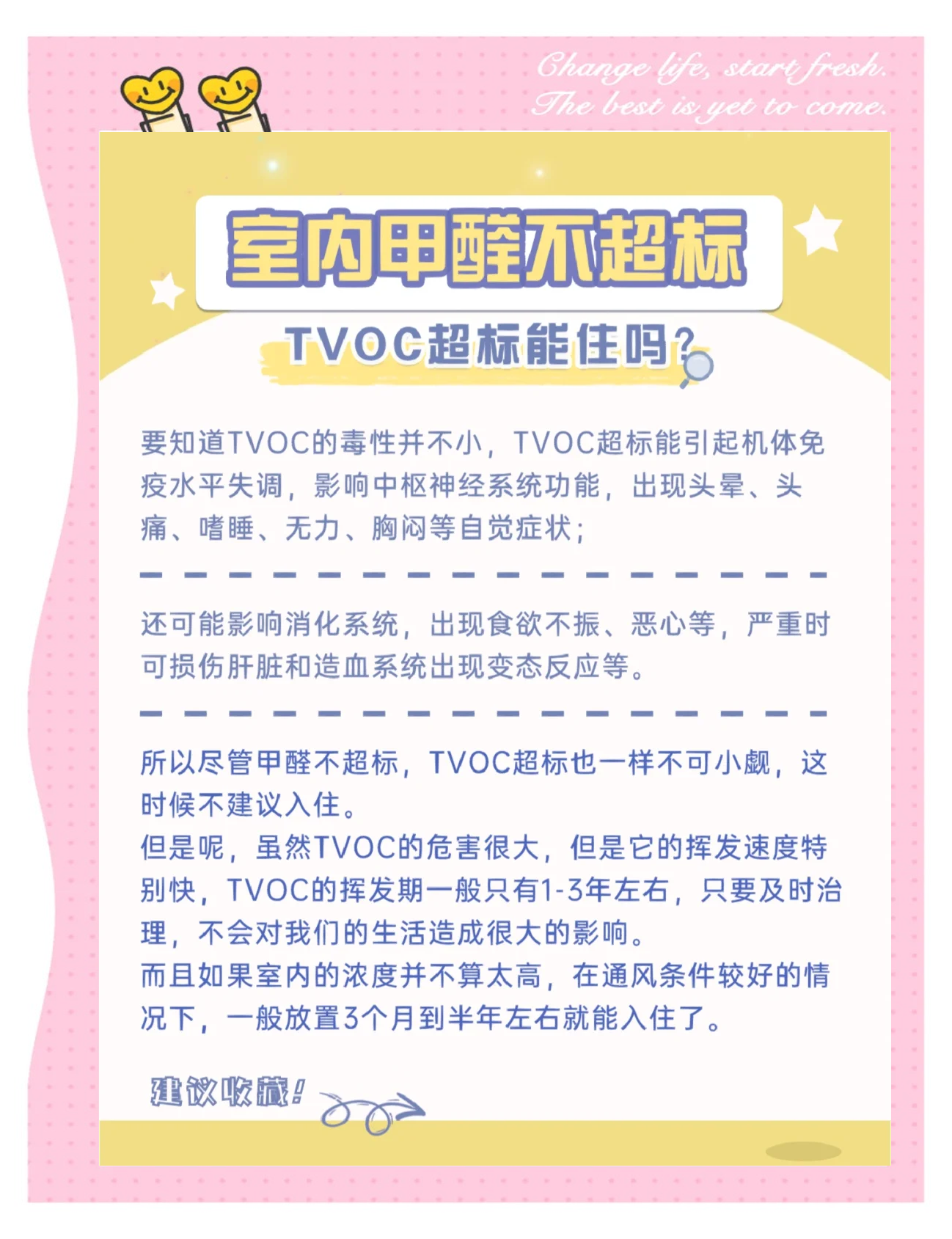 甲醛和tvoc标准数值是多少甲醛和tvoc标准范围多少正常