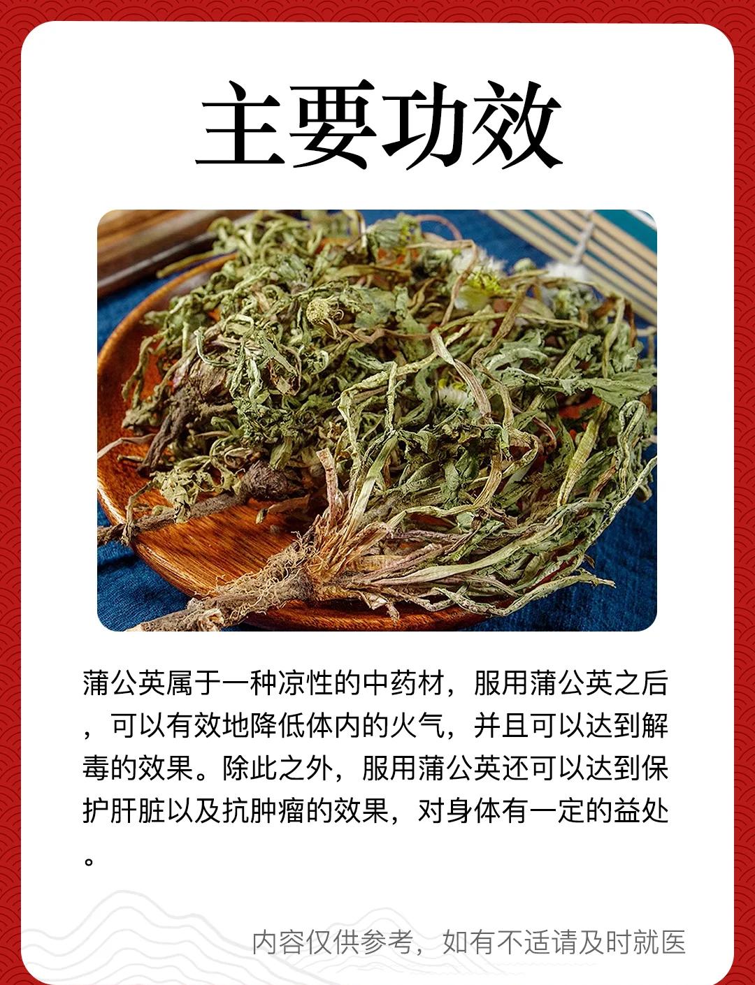 蒲地蓝消炎片和蒲公英颗粒的功效与作用蒲公英颗粒的功效与作用