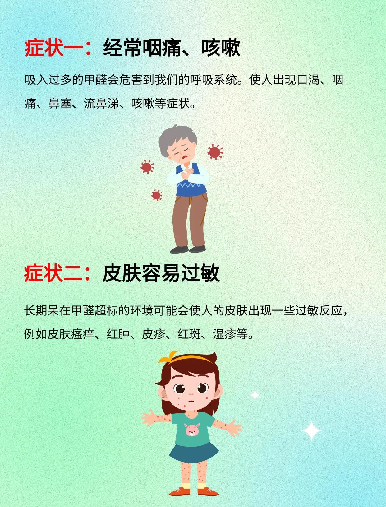 甲醛中毒的症状有哪些新房甲醛中毒的症状有哪些