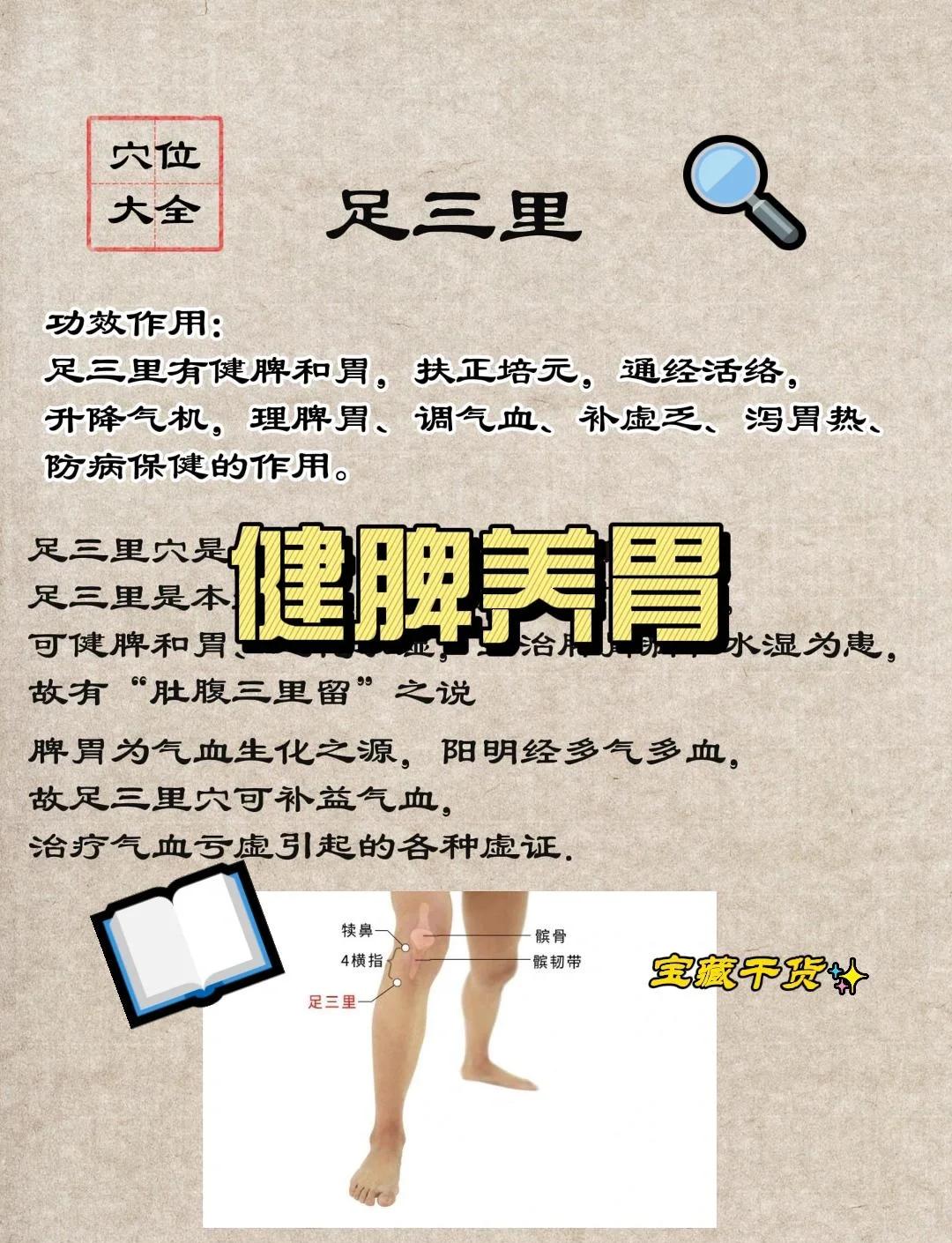 保健穴位,常按摩5个部位能治百病
